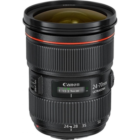 Pilt esemest 'Canon EF 24-70mm f/2.8L II USM objektiiv'.