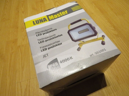 Pilt esemest 'LED Prožektor Luna Master IP65 4000K'.
