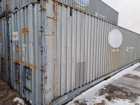 Pilt esemest 'Merekonteiner / Shipping container 40\'HCPW'.