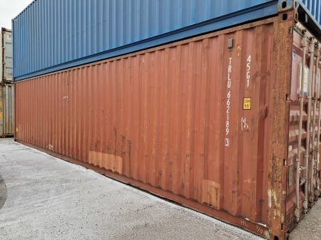 Pilt esemest 'Merekonteiner / Shipping container 40\''.