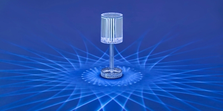 LED laualamp Crystal akuga