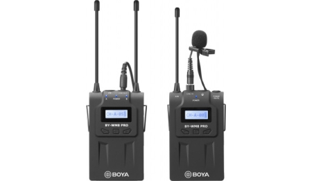 Pilt esemest 'Boya UHF Dual Lavalier Microphone Wireless BY-WM8 Pro-K1'.