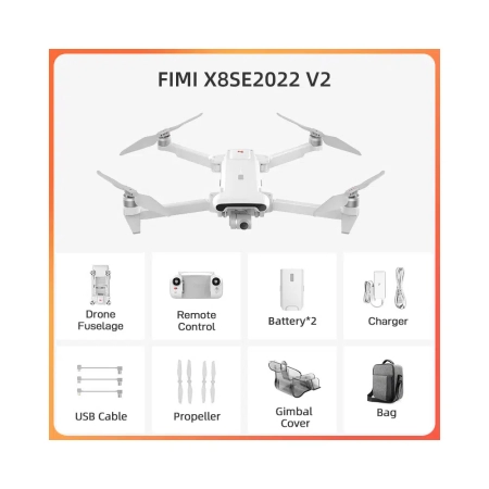 Pilt esemest 'FIMI X8 SE 2022 4K V2'.