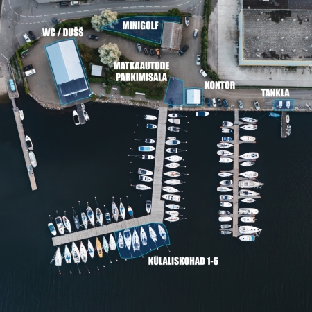 Pilt tootest 'Westmeri Jahisadama saun / Westmeri Marina\'s sauna'.