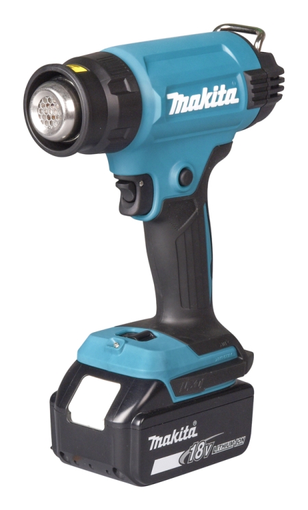 Pilt tootest 'Makita akukuumapuhur 18V 550 °C'.