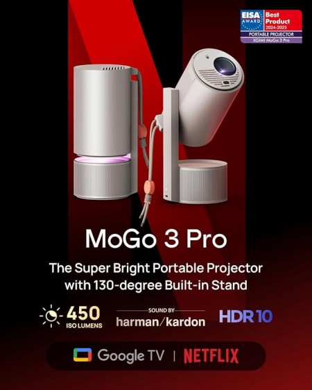 Pilt tootest 'Nutiprojektor Mogo 3 PRO +  120 tolline ekraan'.
