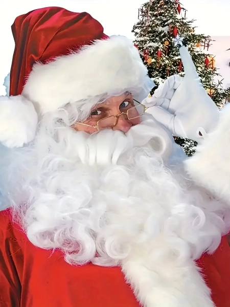 Pilt tootest 'Jõuluvana kostüüm (Lasnamäe Prisma välisukse juures)'.