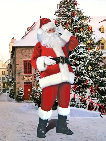 Jõuluvana kostüüm (Magistrali keskuses välisukse juures)