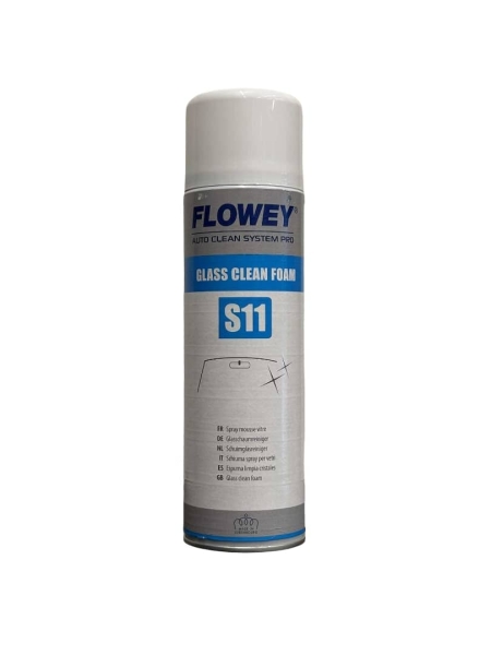 Klaasipuhastusvaht FLOWEY S11 GLASS CLEAN FOAM 500ML +4€ tasuta pesuaega