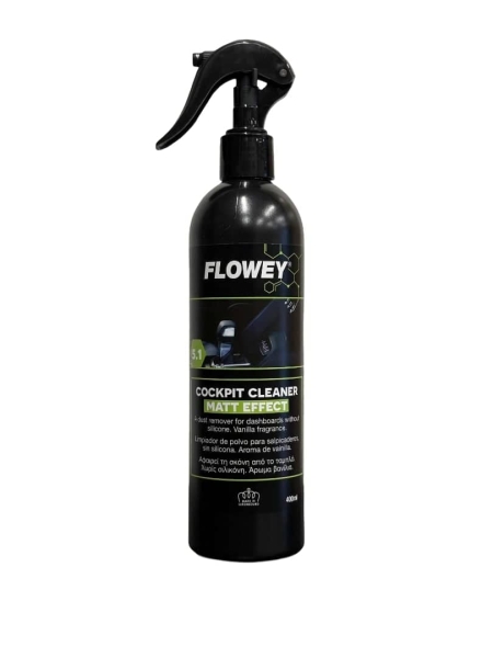 Salongipuhastusvahend FLOWEY 5.1 COCKPIT CLEANER MATT EFFECT 400ML +2€ tasuta pesuaega