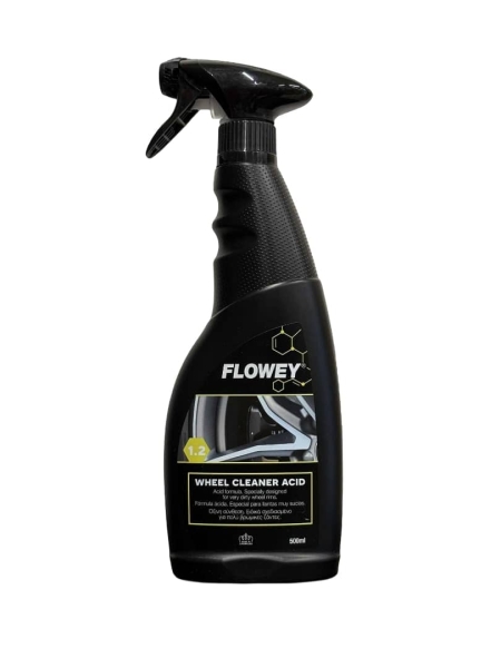 Veljepuhastusvahend happeline FLOWEY 1.2 WHEEL CLEANER ACID 500ML +2€ tasuta pesuaega